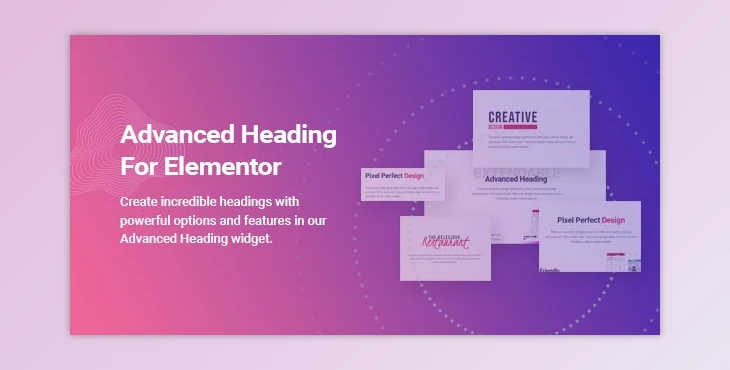 Download Advanced Heading And Animated Text For Elementor V1.0.4