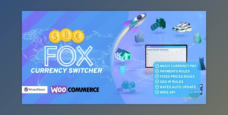 Currency Switcher Professional for WooCommerce: Shop - FOX