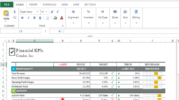 Design Excel-like JS spreadsheets in moments