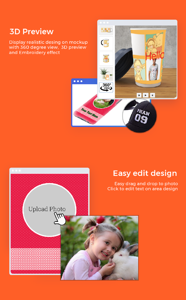 TShirt eCommerce Custom Product Designer for WooCommerce/WordPress | Opencart | Prestashop