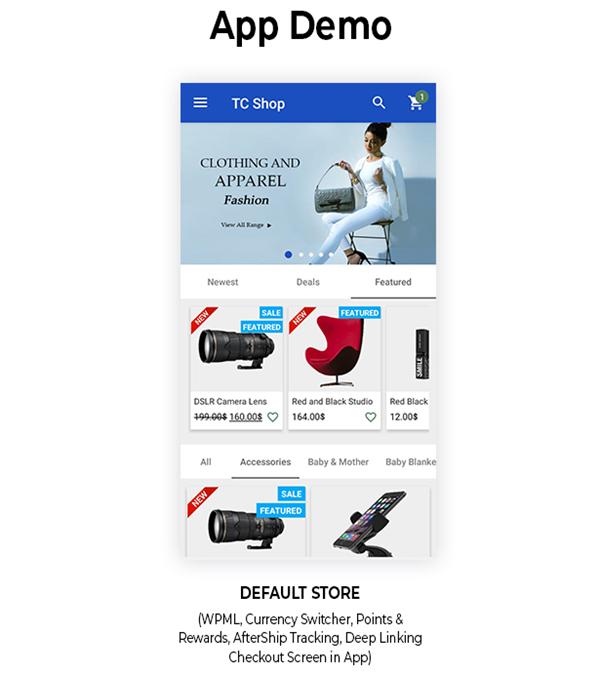 Android Woocommerce - Universal Native Android Ecommerce / Store Full Mobile Application - 9