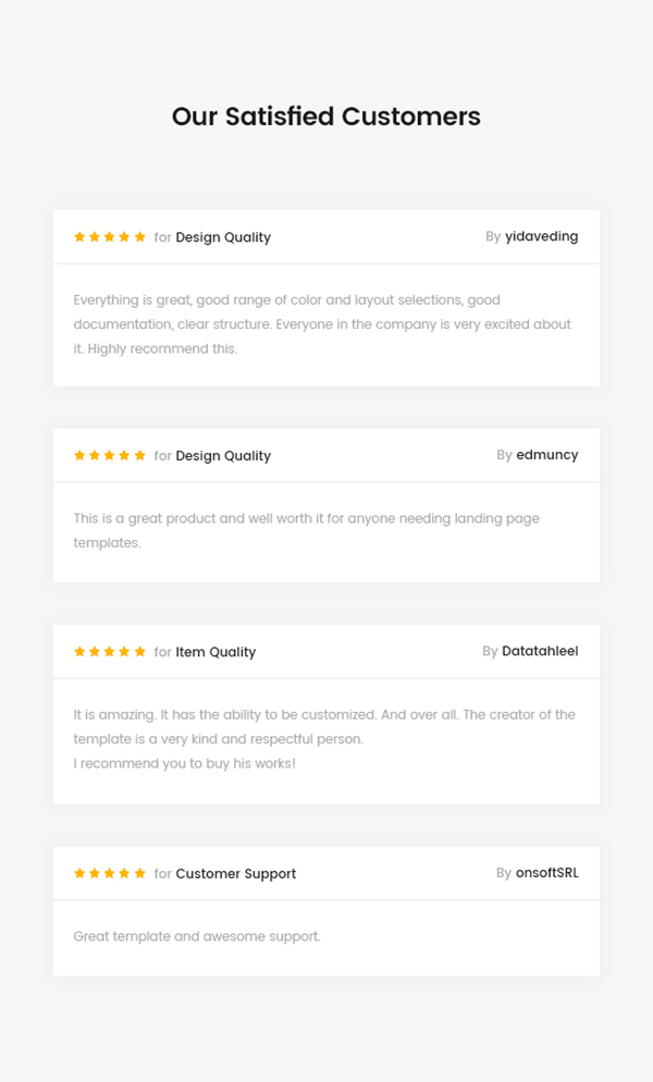 Customers Review