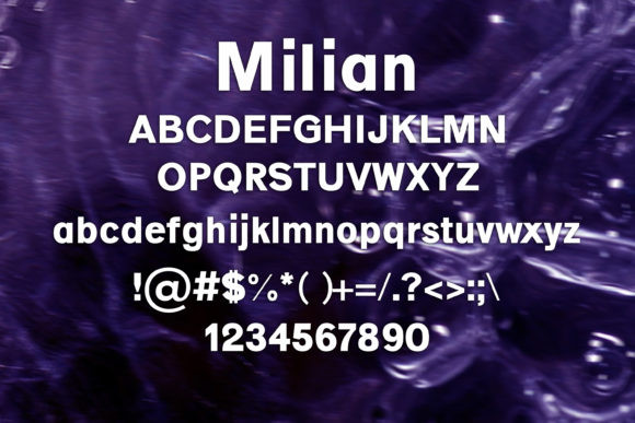 Milian FontMilian Font